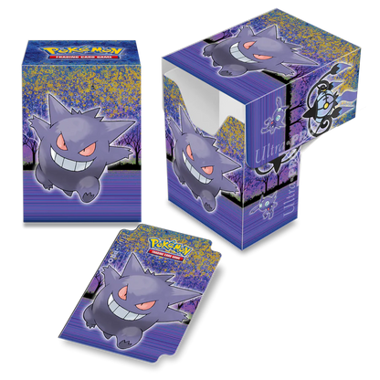 Ultra PRO Pokémon: Haunted Hollow Gengar Full-View Deck Box