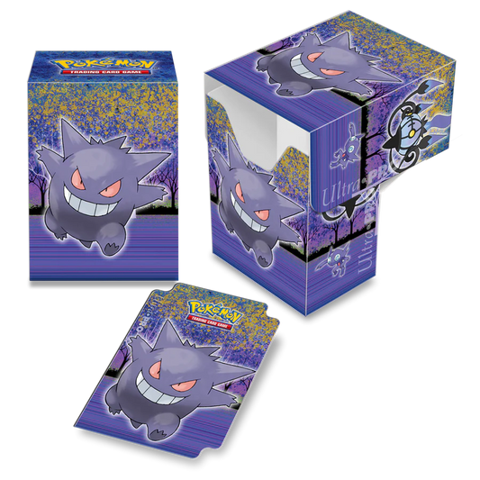 Ultra PRO Pokémon: Haunted Hollow Gengar Full-View Deck Box