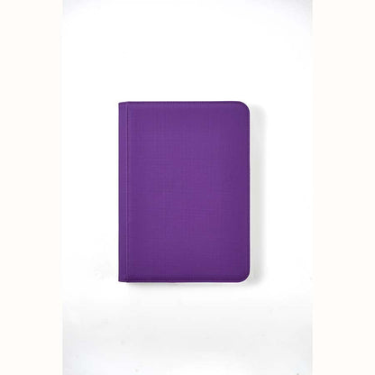 Purple Arcane Fortress solid-color 9-pocket zippered binder