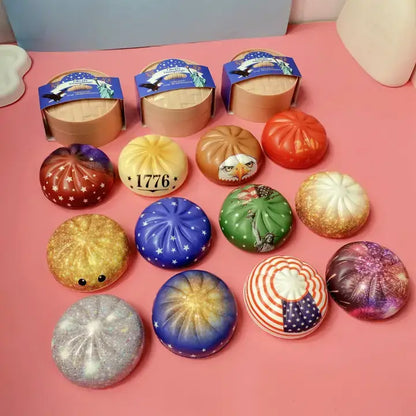 4th of July Dumpling Shape Squishy Stress Relief Toy product image 5