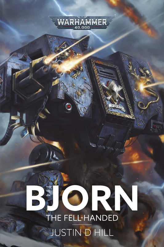 Bjorn The Fell-Handed by Justin D Hill hardback cover