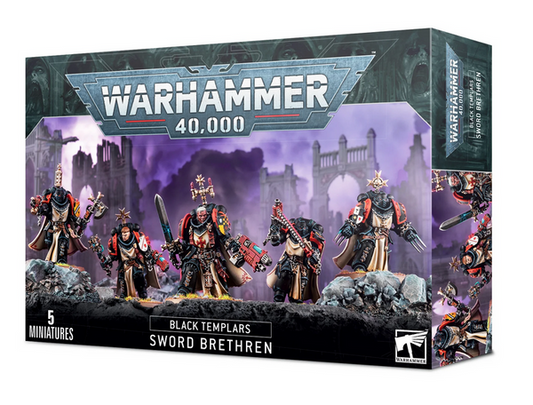 Warhammer 40,000 Black Templars Sword Brethren boxed set