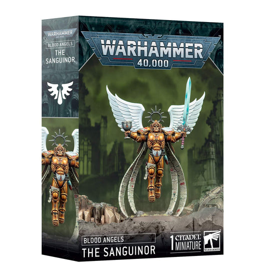 Warhammer 40,000 Blood Angels The Sanguinor boxed miniature