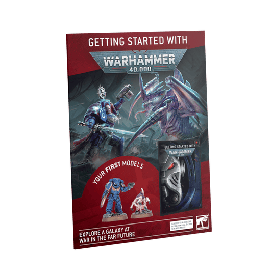 Getting Started with Warhammer 40,000 magazine and miniatures