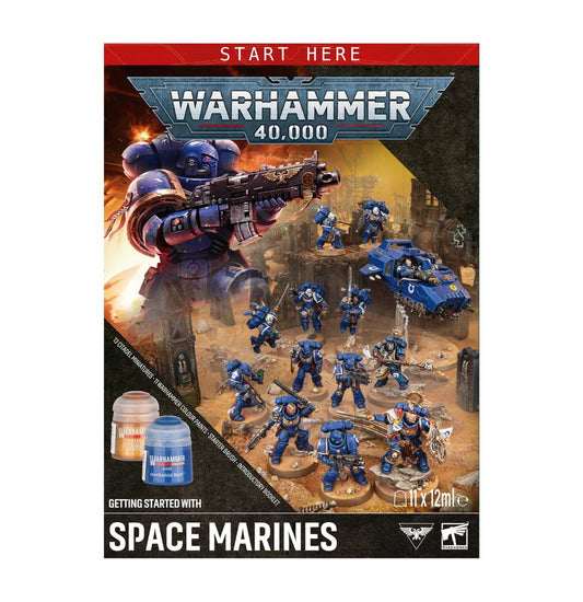 Warhammer 40,000 Getting Started with Space Marines boxed set