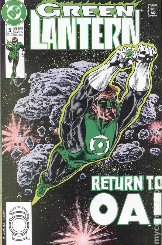 Cover of Green Lantern (1990) #5, Return to Oa!