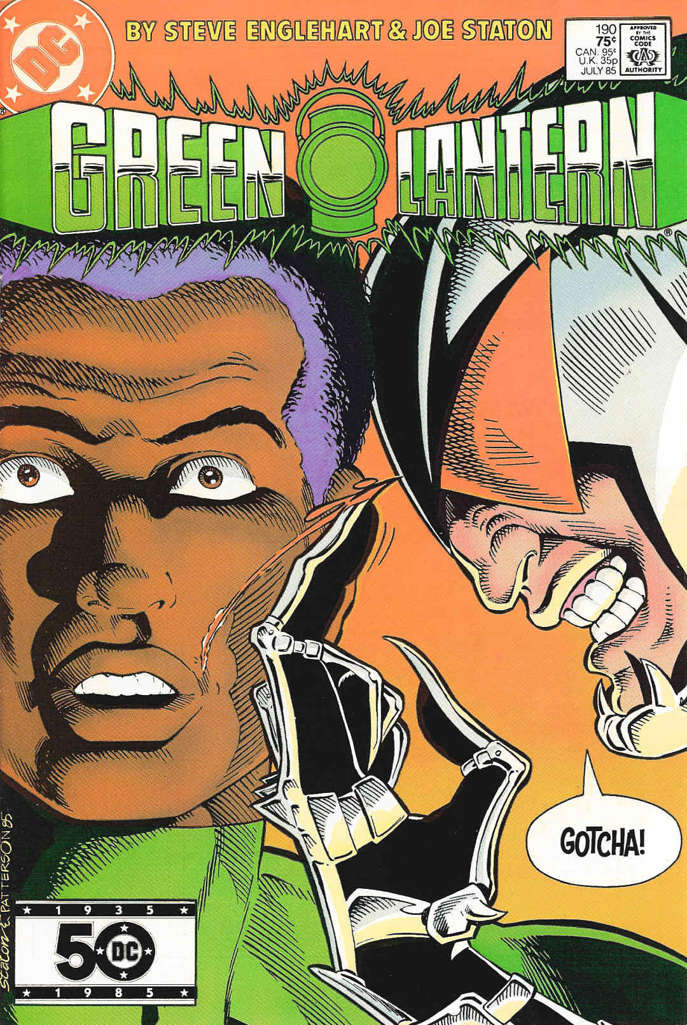 Green Lantern (2nd Series) #190 comic book cover