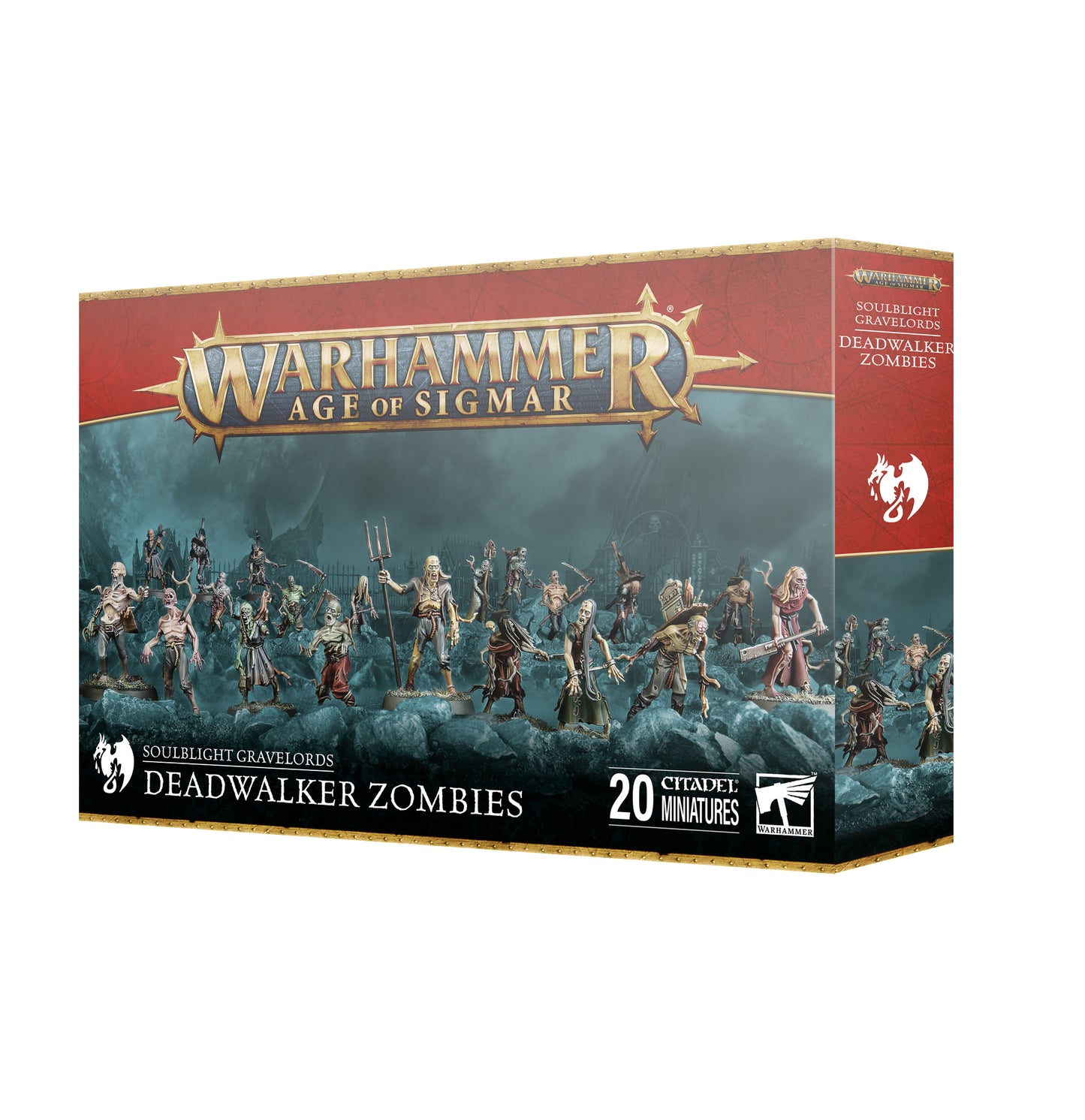 Warhammer Age of Sigmar: Soulblight Gravelords - Deadwalker Zombies - 20ct