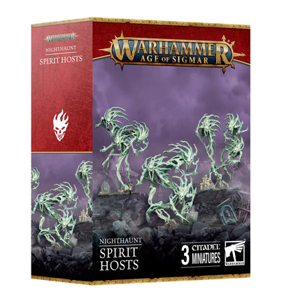 Warhammer Age of Sigmar: Nighthaunt - Spirit Hosts - 3ct