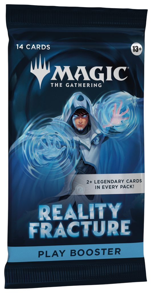 Reality Fracture Play Booster pack containing 14 Magic cards
