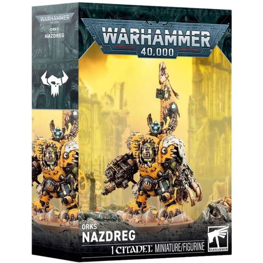 Warhammer 40,000 Orks Nazdreg miniature box