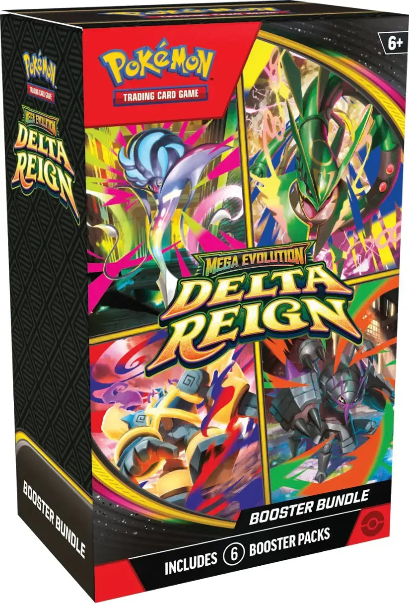Pokémon TCG Mega Evolution—Delta Reign six-pack Booster Bundle
