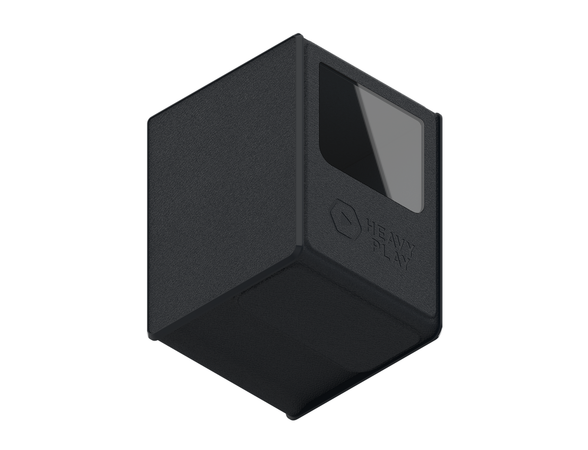 Heavy Play RFG Deckbox MAX 100 DS in Warlock Black