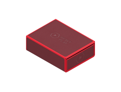 Heavy Play RNG Dicebox MAX in Barbarian Red