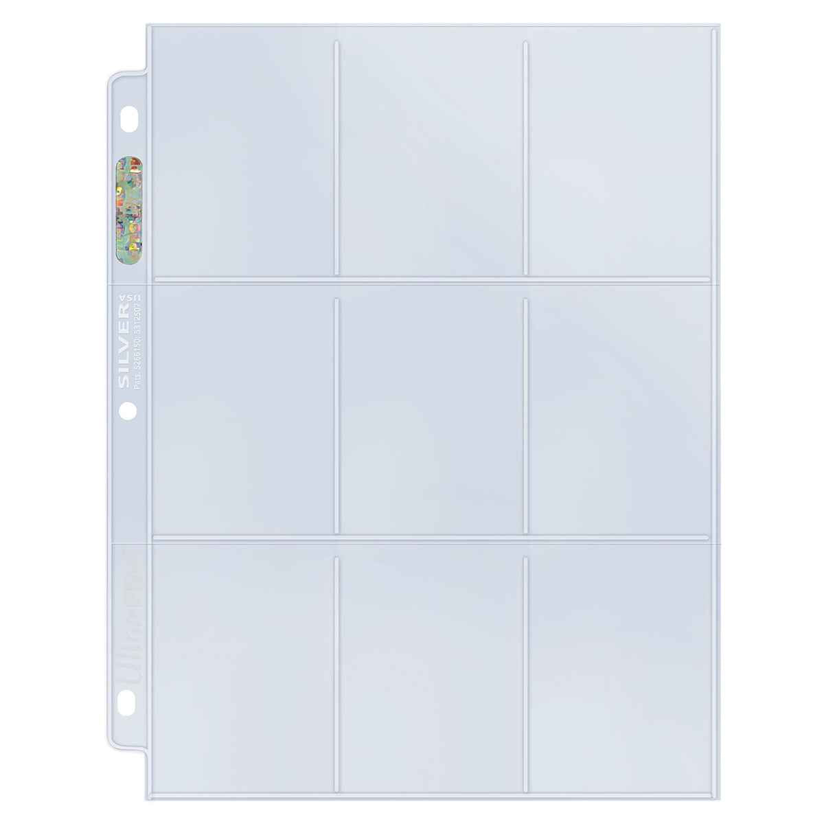 Ultra PRO Silver Series 9-Pocket Pages 100ct