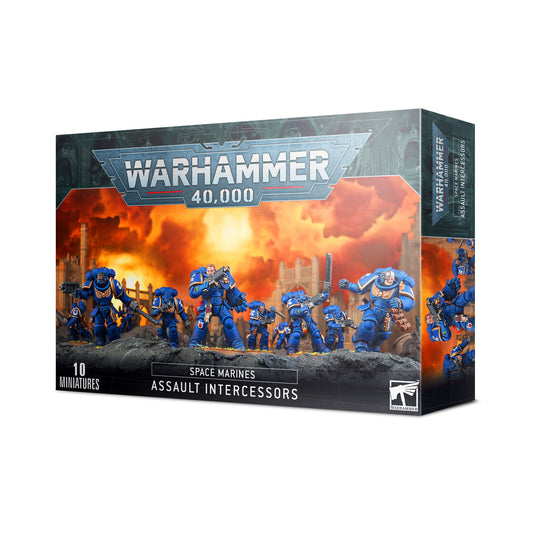 Warhammer 40,000 Space Marines Assault Intercessors boxed set
