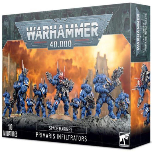 Warhammer 40,000 Space Marines Primaris Infiltrators boxed set
