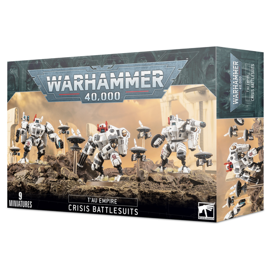 Warhammer 40,000 T'au Empire Crisis Battlesuits boxed set