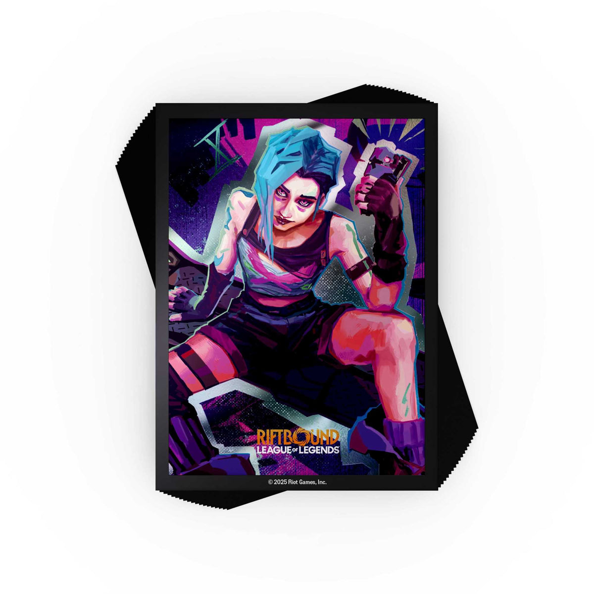 Riftbound: Origins Champion Art Sleeves (100 Count) — Jinx — product front
