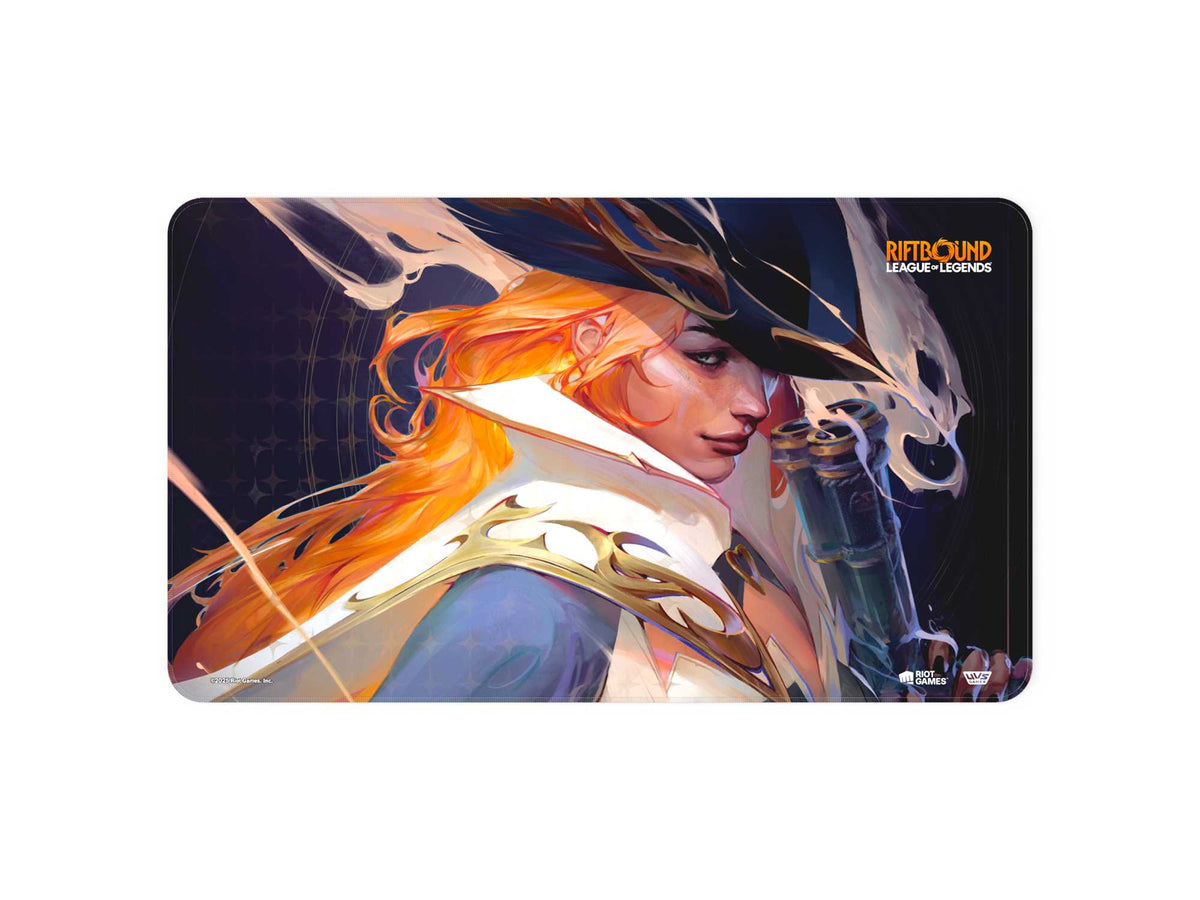 Riftbound: Origins Champion Playmat (24 × 14 Inches) — Miss Fortune — product front