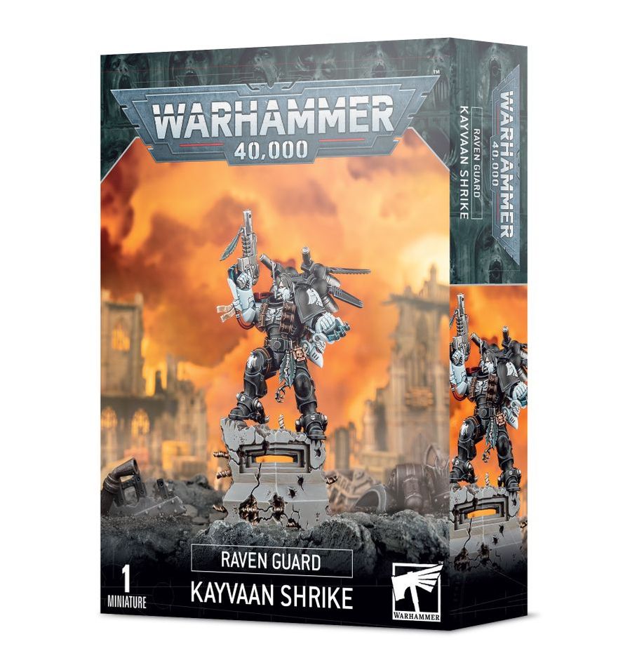 Raven Guard: Kayvaan Shrike miniature kit by Games Workshop
