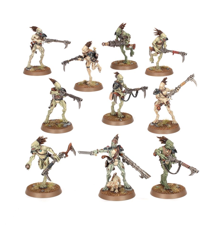 T'au Empire: Kroot Carnivores miniature kit by Games Workshop