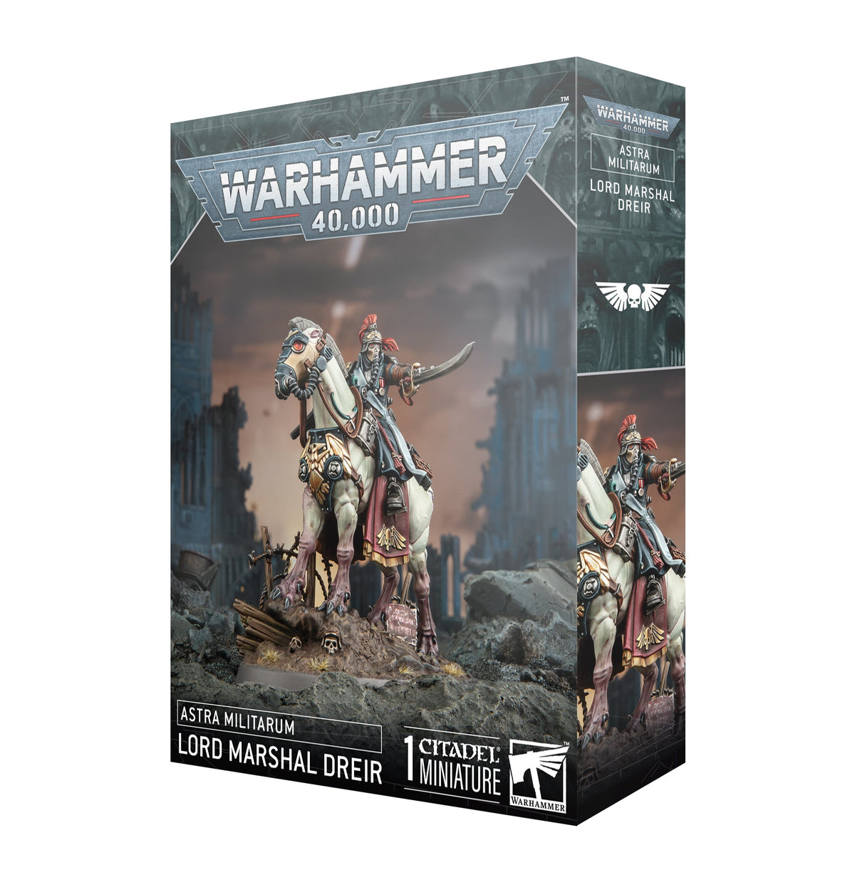 Astra Militarum: Krieg Lord Marshal Dreir miniature kit by Games Workshop